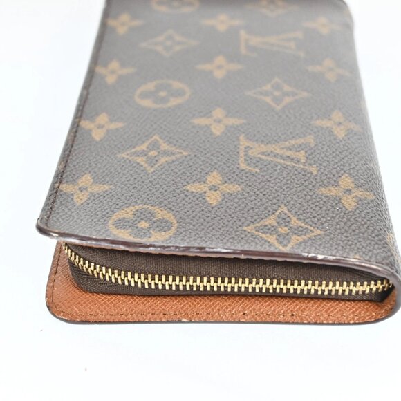 Authentic Louis Vuitton Zippy Browns Monogram Wallet bsj161-121125 - Picture 5 of 16